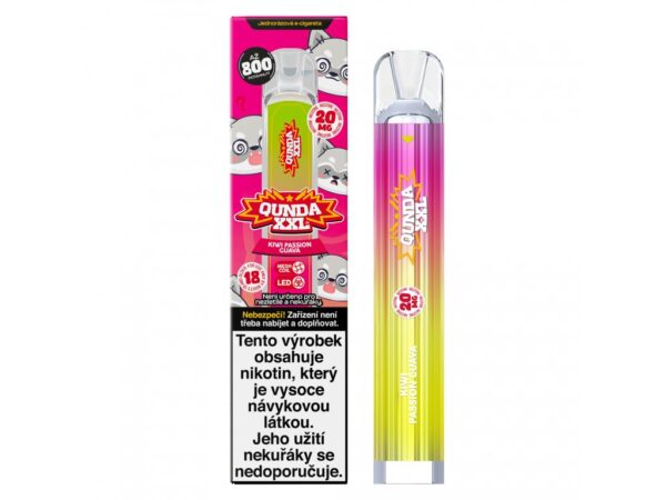 Nicotine Vape Qunda XXL Kiwi Passion Guava