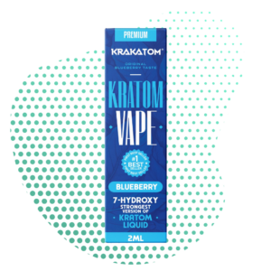 Krakatom 7-Hydroxy Kratom Vape Blueberry