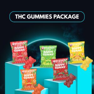 THC_Gummies_Package_Canapuff.jpg Delta 9 Gummy Package (5x 5pcs)