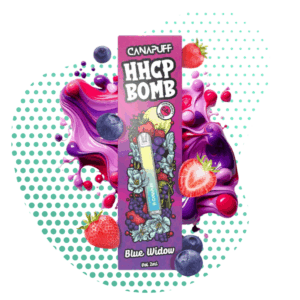 canapuff_hhcp_bomb_vape_blue_widow.png HHCP Bomb Vape Blue Widow 2ml