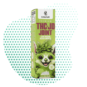 thcjd_canapuff_joint_live_resiin_kush_mintz.png THC-JD Joint Kush Mintz 50% 2g