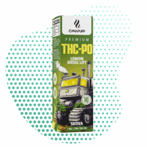 thcpo_canapuff_vape_one_use_lemon_diesel_lift.png THC-PO Vape Lemon Diesel Lift 79% 1ml